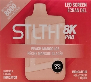 Stlth Box 8k Pro Disposable - Peach Mango Ice